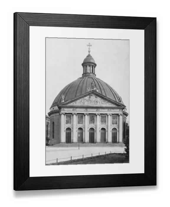 Framed Print : St Hedwigs Cathedral Framed Print : St Hedwigs Cathedral