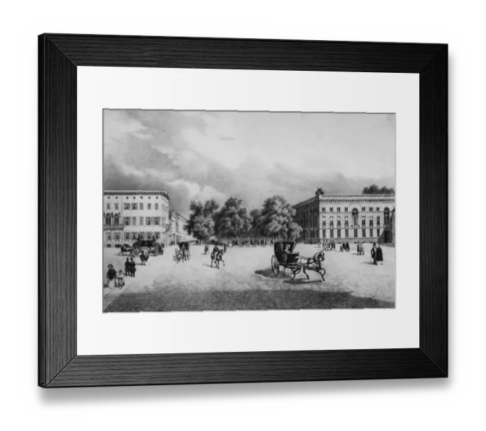 Framed Print : Unter Den Linden Framed Print : Unter Den Linden