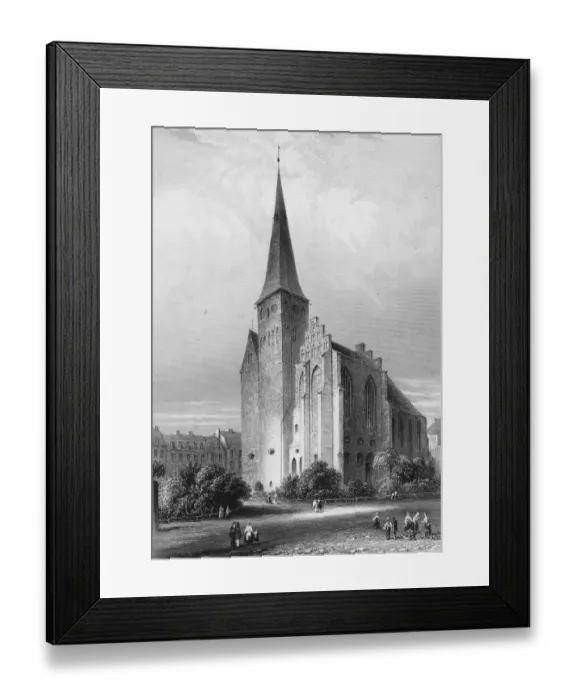 Framed Print : Nikolaikirche