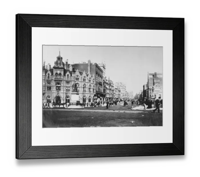 Framed Print : St Mary Street, Cardiff Framed Print : St Mary Street, Cardiff