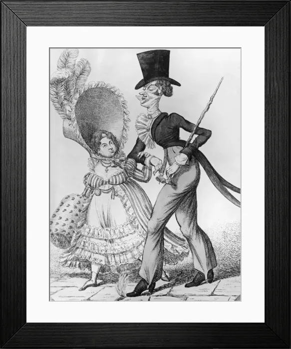 Framed Print : Top Hat And Bonnet Framed Print : Top Hat And Bonnet