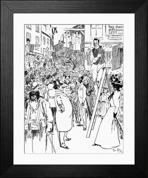 Framed Print : Petticoat Lane Framed Print : Petticoat Lane