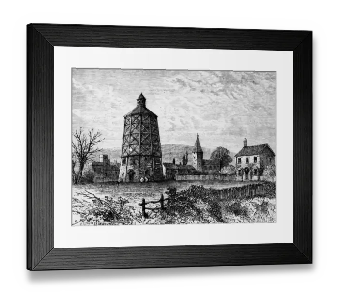 Framed Print : Battersea Mill Framed Print : Battersea Mill