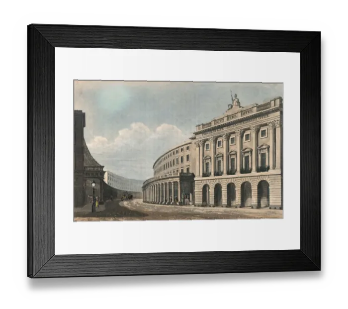 Framed Print : Regent Street Quadrant Framed Print : Regent Street Quadrant