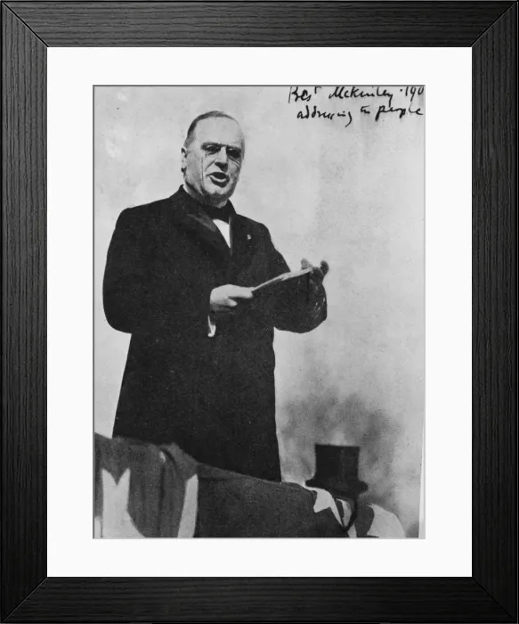 Framed Print : President McKinley Framed Print : President McKinley