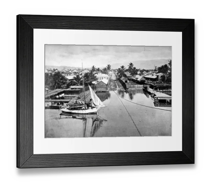 Framed Print : Kingston Harbour Framed Print : Kingston Harbour