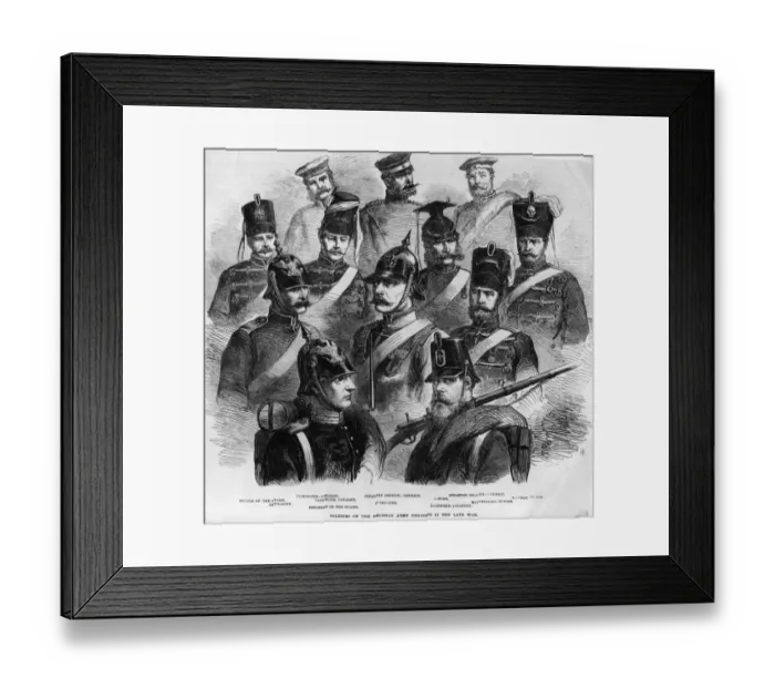 Framed Print : Prussian Army Framed Print : Prussian Army