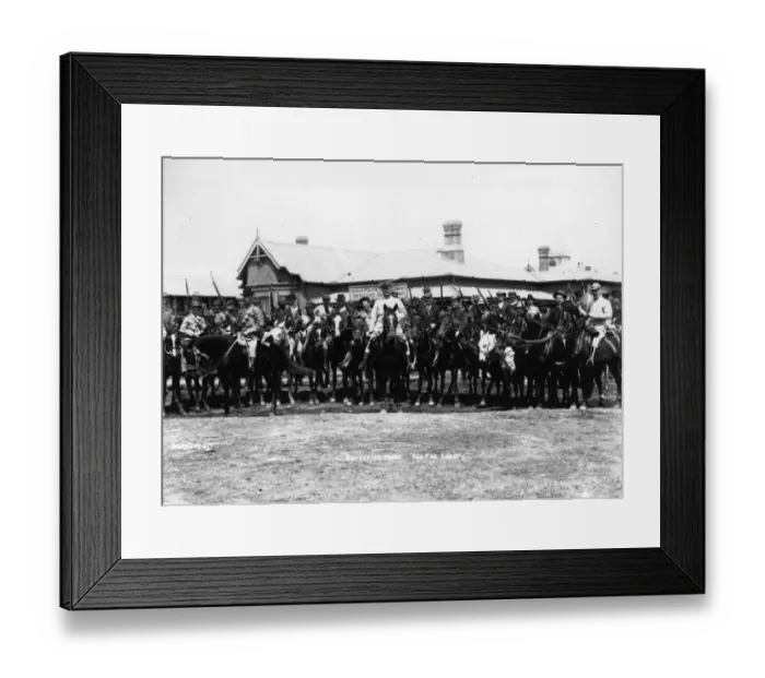 Framed Print : Mounted Detectives