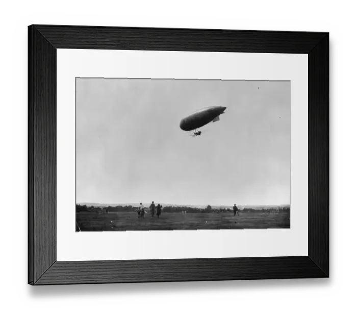 Framed Print : Airship In Flight Framed Print : Airship In Flight