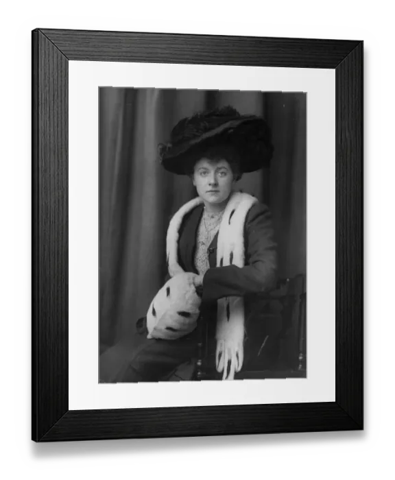 Framed Print : Ermine Stole Framed Print : Ermine Stole