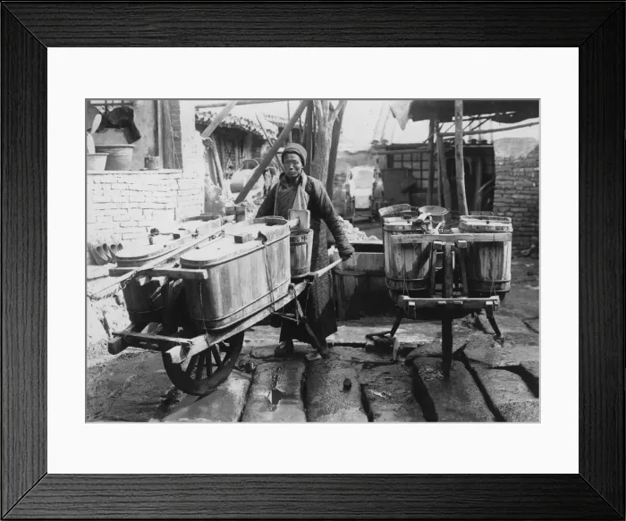 Framed Print : Water Seller Framed Print : Water Seller