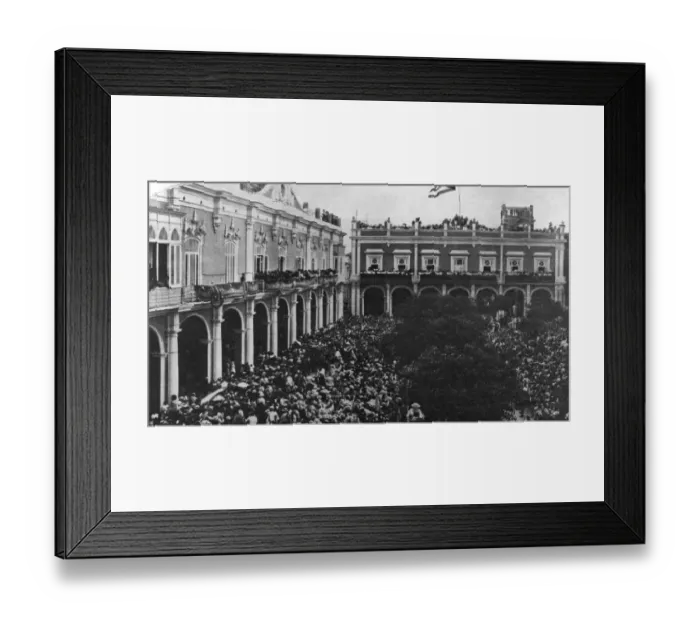 Framed Print : Cuban Inauguration Framed Print : Cuban Inauguration
