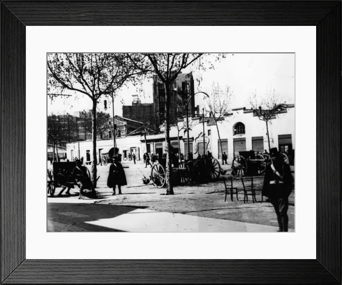 Framed Print : Barcelona Revolt Framed Print : Barcelona Revolt