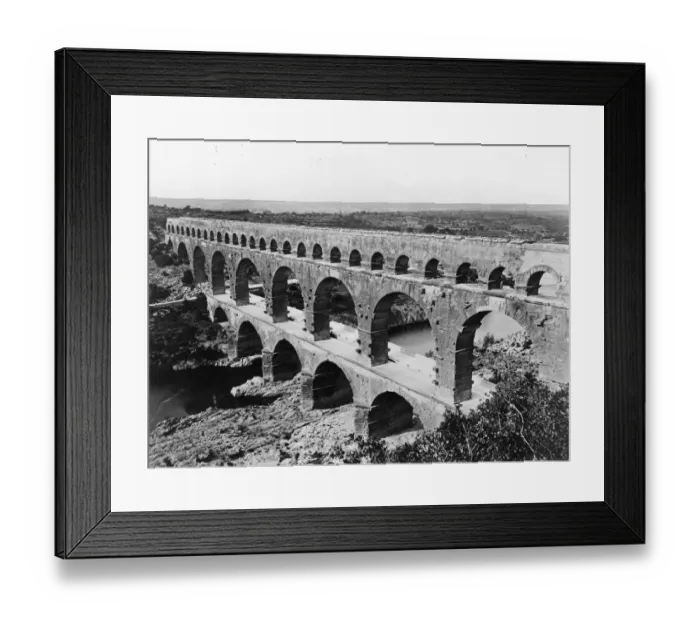 Framed Print : Pont Du Gard Framed Print : Pont Du Gard