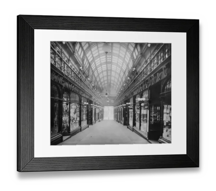 Framed Print : Great Western Arcade Framed Print : Great Western Arcade