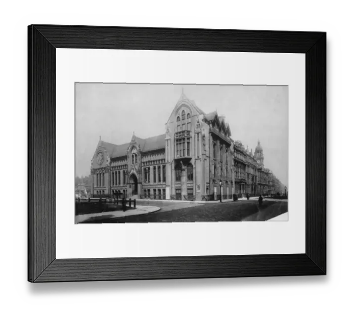 Framed Print : Birmingham School Of Art Framed Print : Birmingham School Of Art