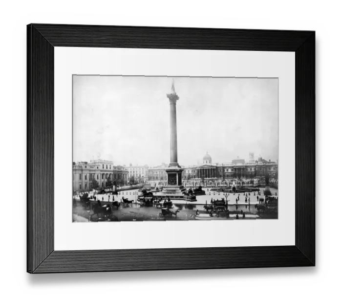Framed Print : Trafalgar Square Framed Print : Trafalgar Square