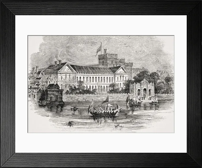 Framed Print : York Water Gate Framed Print : York Water Gate