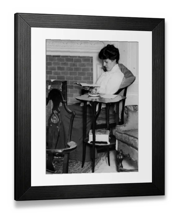 Framed Print : Woman Reading Framed Print : Woman Reading