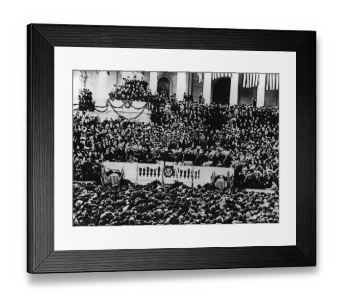 Framed Print : Presidential Oath Framed Print : Presidential Oath