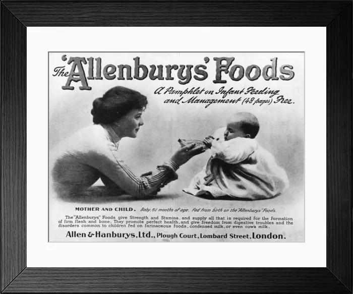 Framed Print : Baby Food Book