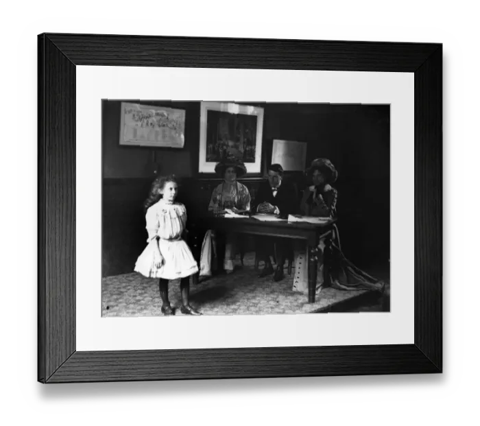 Framed Print : The Childrens Salon Framed Print : The Childrens Salon