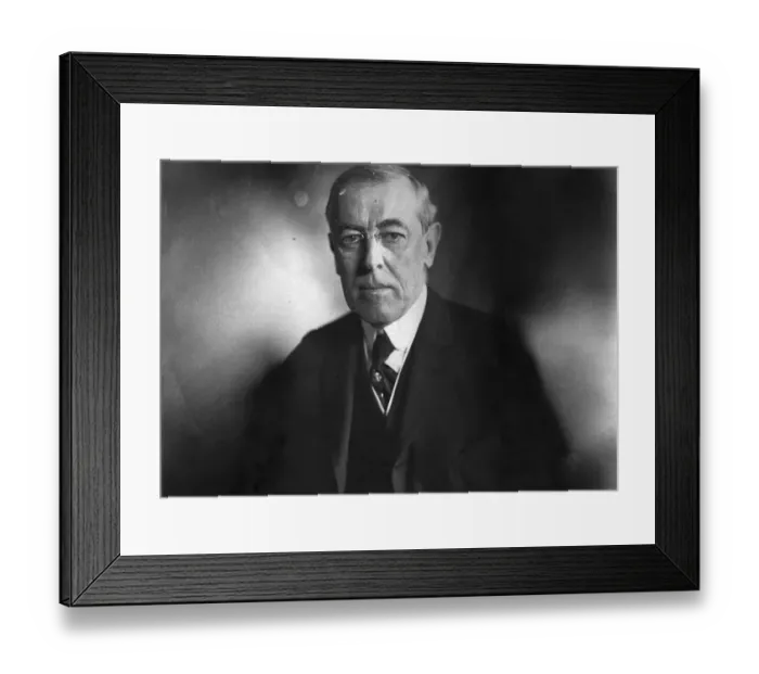 Framed Print : President Wilson Framed Print : President Wilson