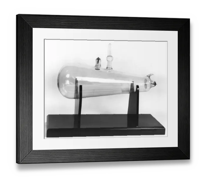 Framed Print : Roentgen Tube Framed Print : Roentgen Tube
