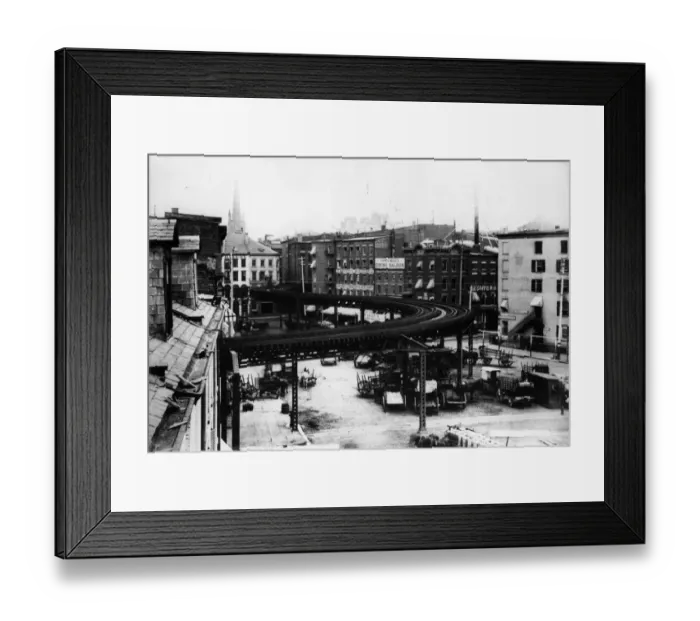 Framed Print : Flying Railway Framed Print : Flying Railway