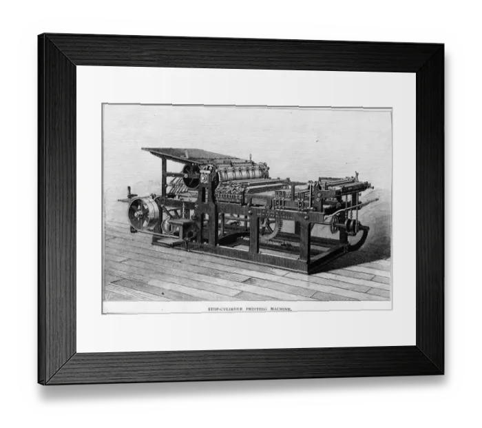 Framed Print : Stop Press Framed Print : Stop Press