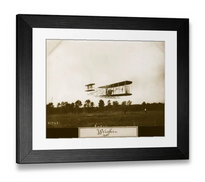 Framed Print : Wright Biplane Framed Print : Wright Biplane