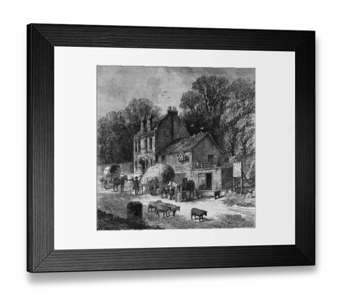 Framed Print : Halfway House Framed Print : Halfway House