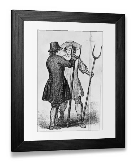 Framed Print : Agricultural Workers Framed Print : Agricultural Workers