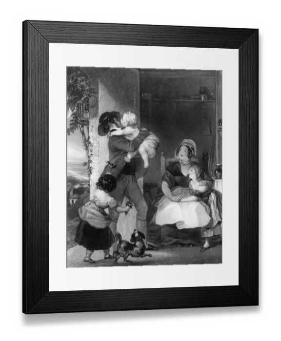Framed Print : Homecoming Framed Print : Homecoming