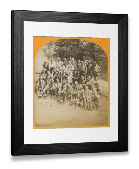 Framed Print : Welsh Workers