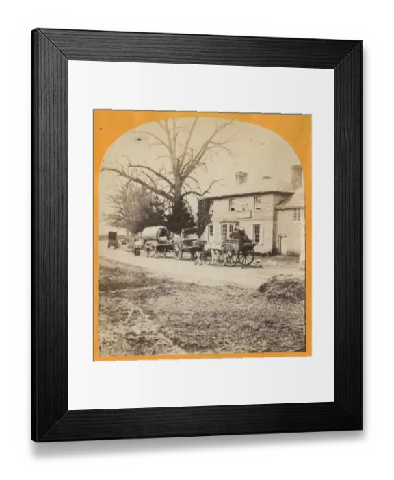 Framed Print : Country Inn