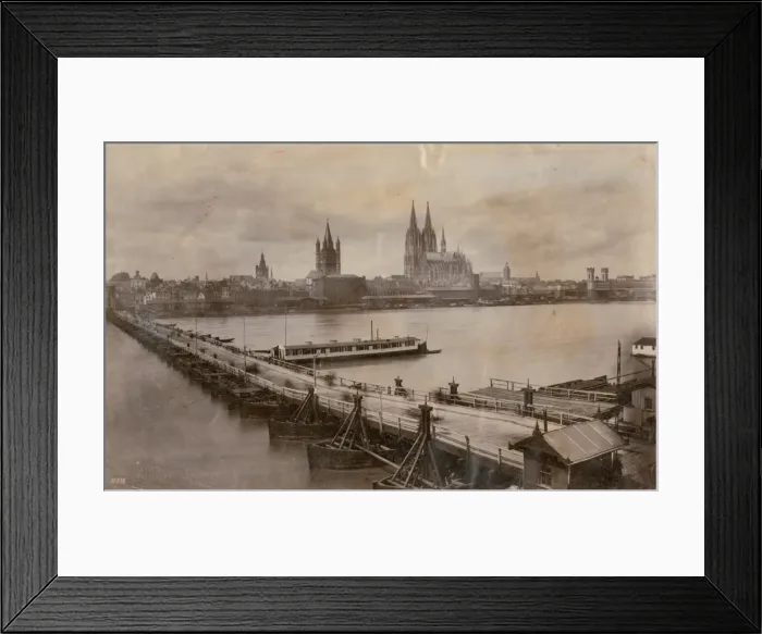 Framed Print : Rhine In Cologne Framed Print : Rhine In Cologne