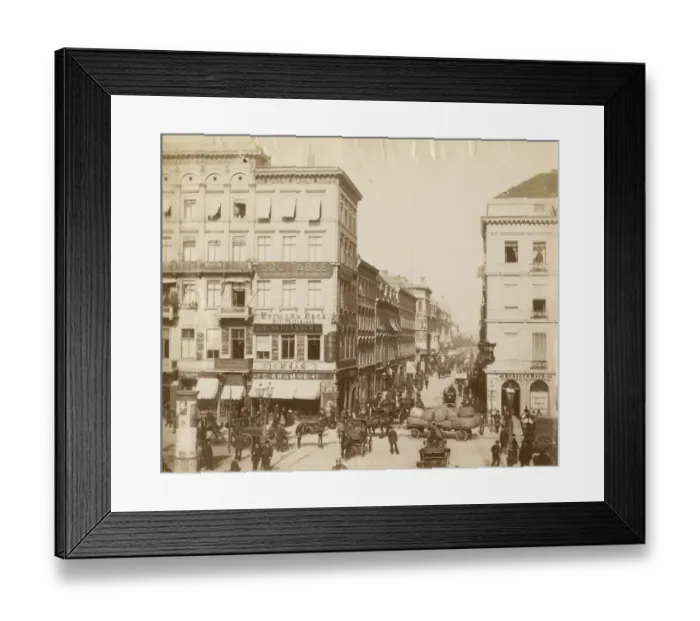 Framed Print : Friedrichstrasse Framed Print : Friedrichstrasse