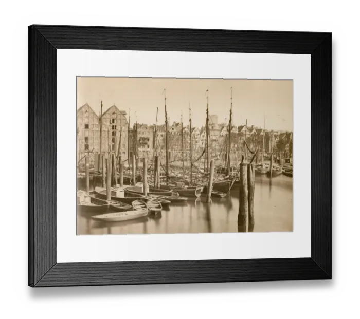 Framed Print : German Harbour Framed Print : German Harbour