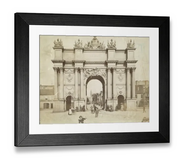 Framed Print : Potsdam Gate Framed Print : Potsdam Gate