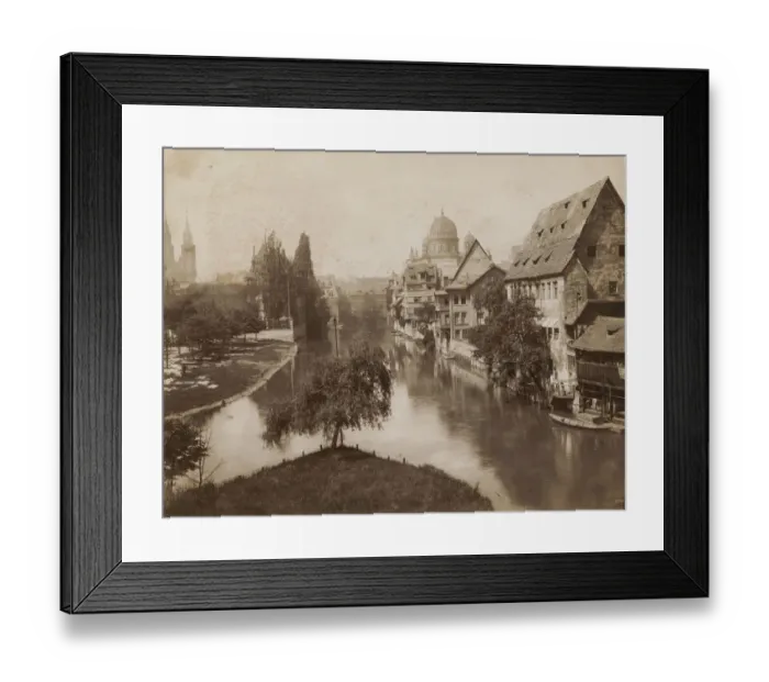Framed Print : Nuremberg River Framed Print : Nuremberg River
