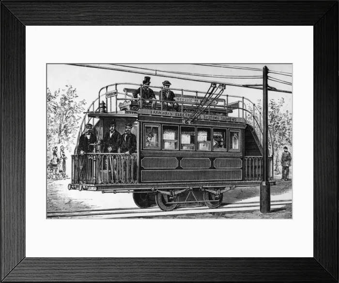 Framed Print : Siemens Tram Framed Print : Siemens Tram