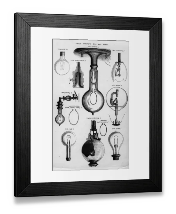 Framed Print : Light Bulbs Framed Print : Light Bulbs