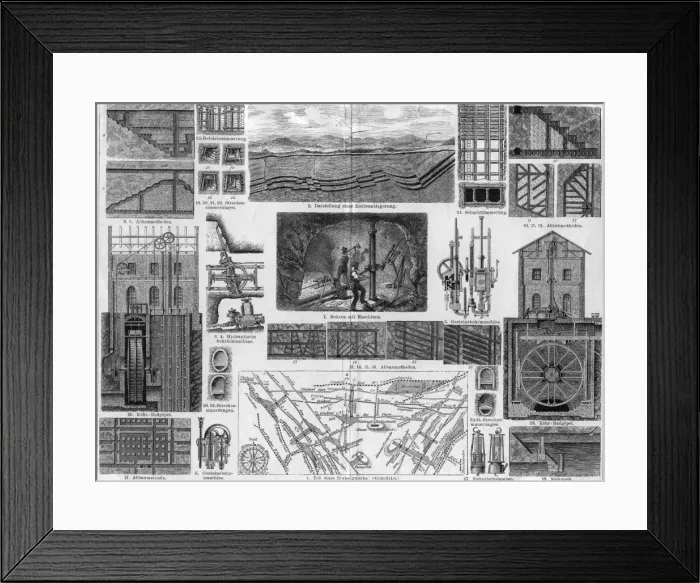 Framed Print : Mine of Information Framed Print : Mine of Information