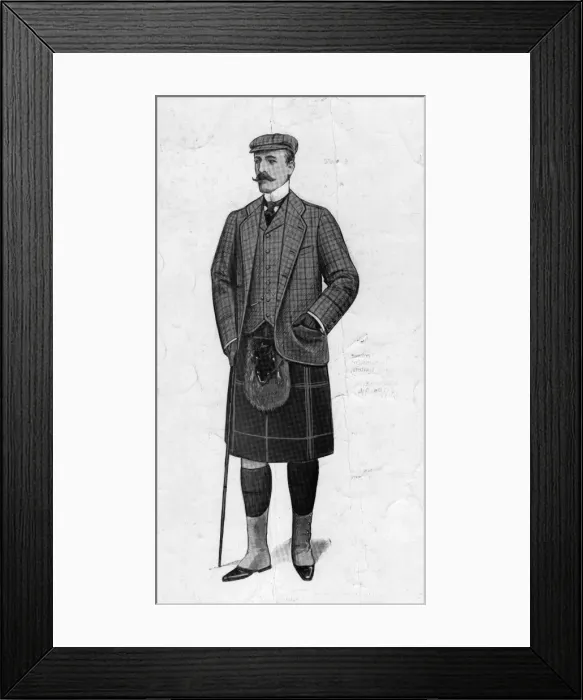 Framed Print : Highland Fashion Framed Print : Highland Fashion