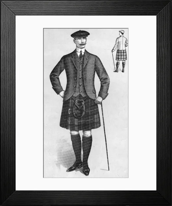 Framed Print : Highland Fashion Framed Print : Highland Fashion