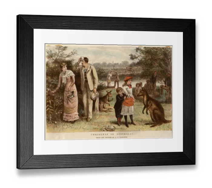 Framed Print : Australian Christmas Framed Print : Australian Christmas