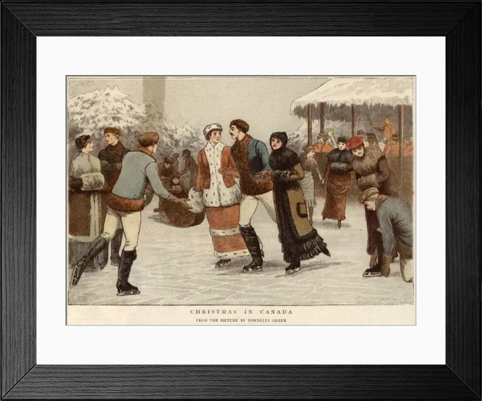 Framed Print : Canadian Christmas Framed Print : Canadian Christmas