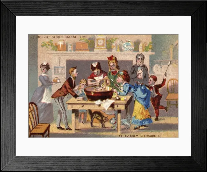 Framed Print : Christmas Pudding Framed Print : Christmas Pudding