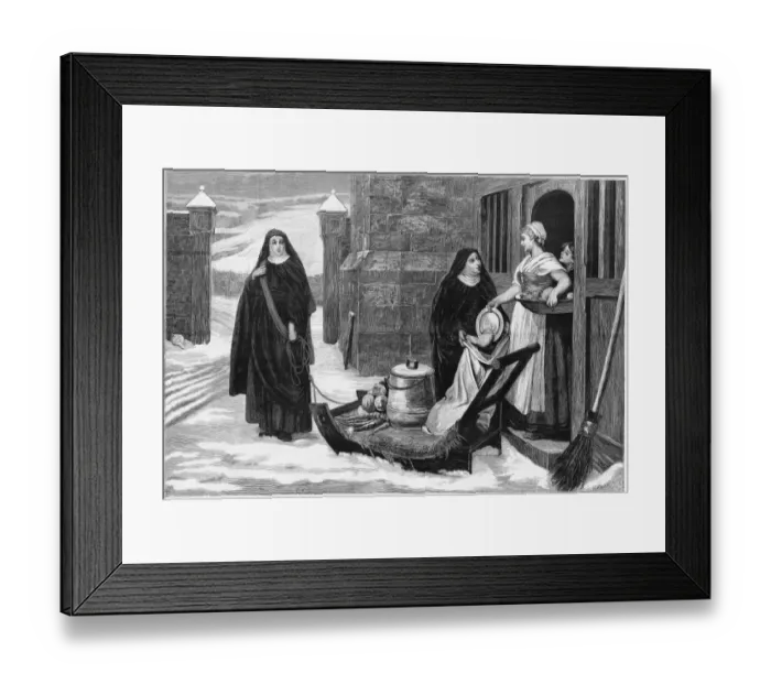 Framed Print : Pour Les Pauvres Framed Print : Pour Les Pauvres